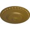 Ekena Millwork Lyon Ceiling Medallion (Fits Canopies up to 3 5/8"), Hand-Painted Gold, 23 1/2"OD x 3 1/4"P CM23LYGLS - alternate 4